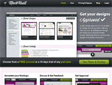 Tablet Screenshot of mockvault.com